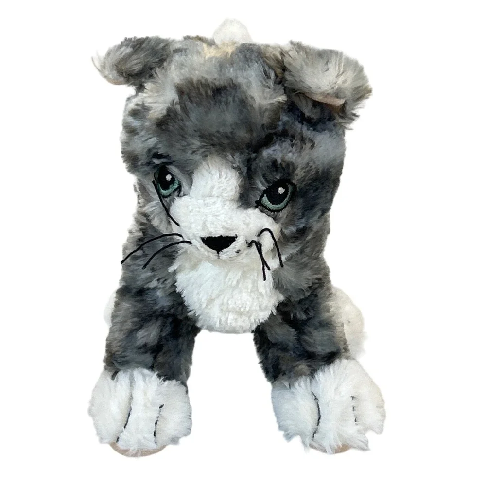 IKEA Lilleplutt Gray White Striped Cat‎ Kitten 10